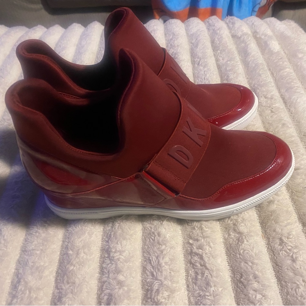 DKNY Red Women's Sneakers